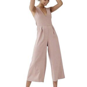 Babaton Aritzia Marcus Sleeveless Jumpsuit Romper Light Pink Sz 2